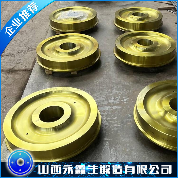 过跨车车轮锻件